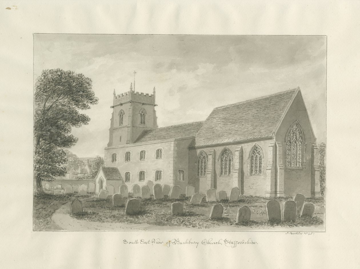 Bushbury Kerk door John Buckler
