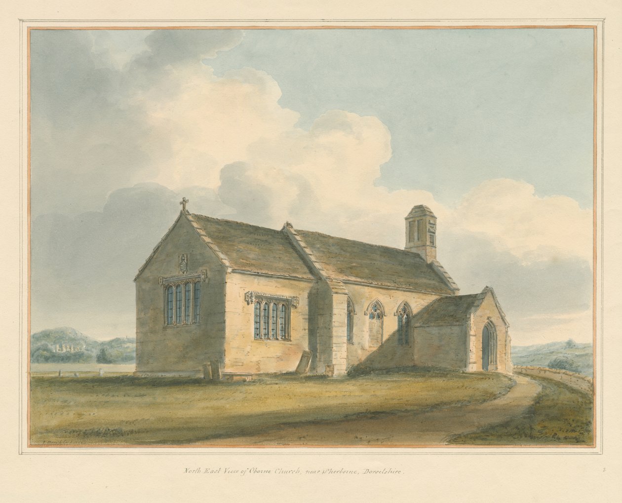 Dorset - Chorne Kerk door John Buckler