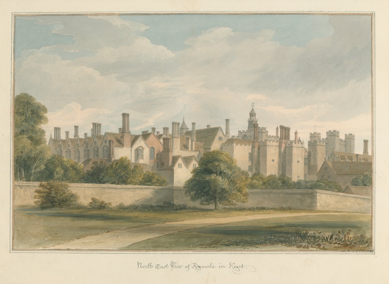 Kent - Knowle door John Buckler