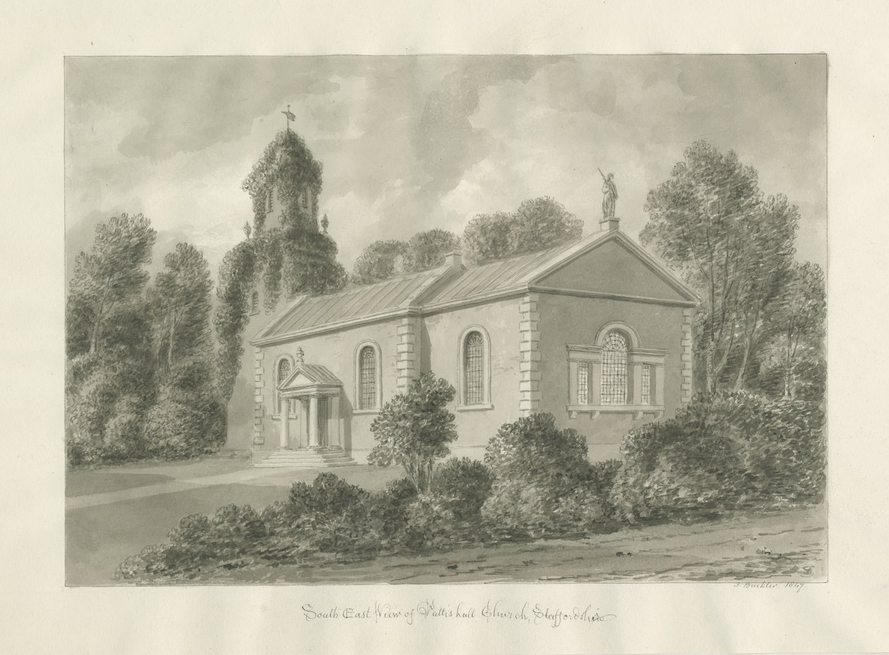 Patshull Kerk door John Buckler