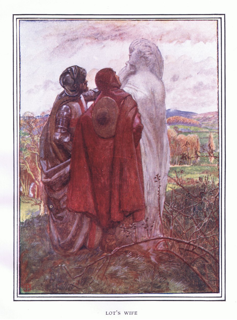 Vrouw van Lot door John Byam Liston Shaw
