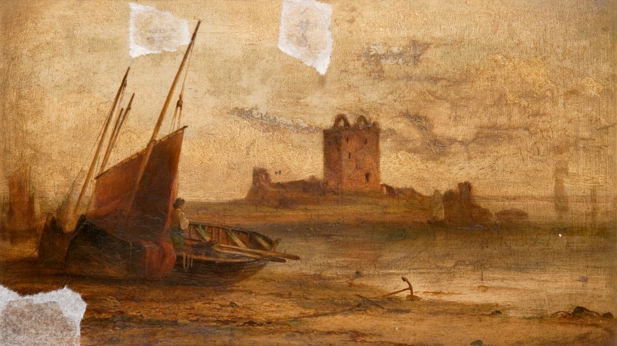 Broughty Kasteel door John Cairns
