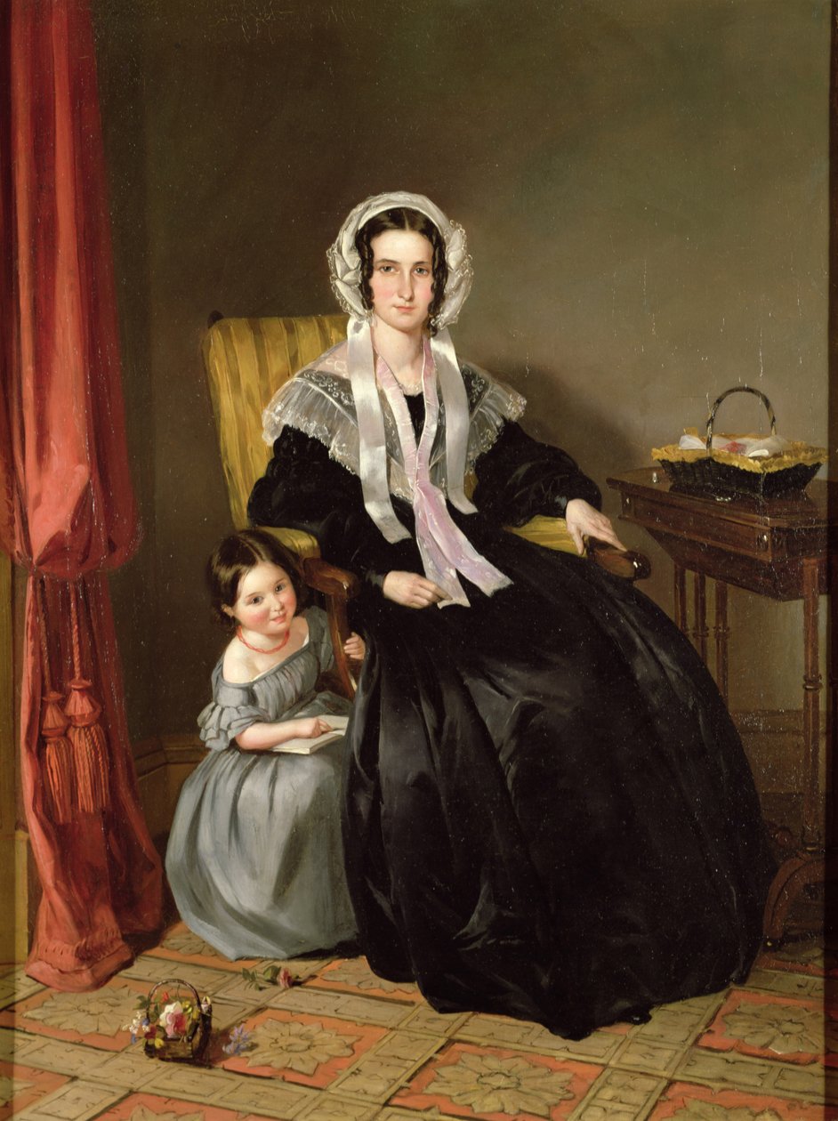 De Leesles door John Callcott Horsley