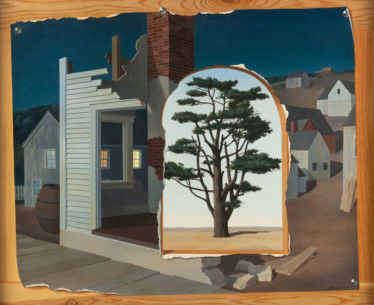 Dennenboom door John Carleton Atherton