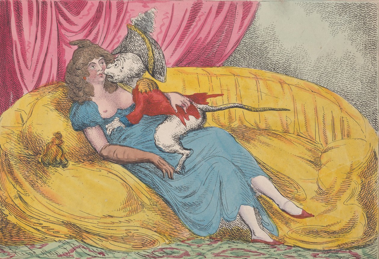 Generaal Jacko & zijn Rib, ca. 1820 door John Cawse