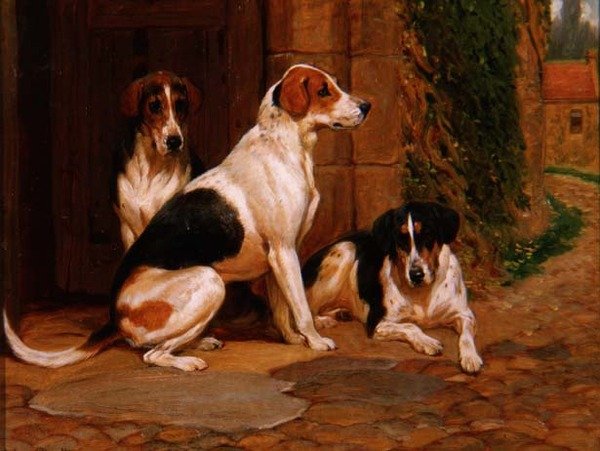 Vossenjacht door John Charlton