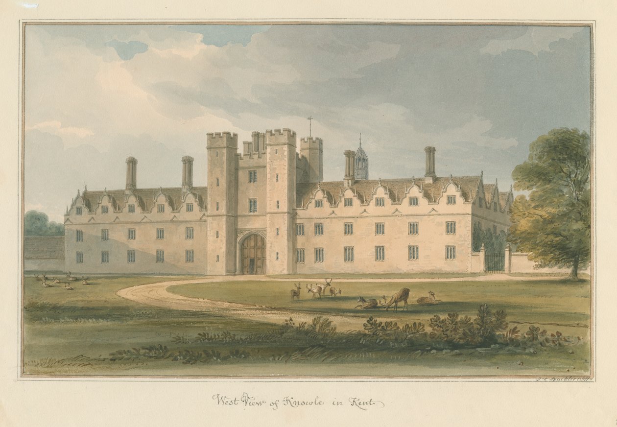 Kent - Knowle door John Chessell Buckler