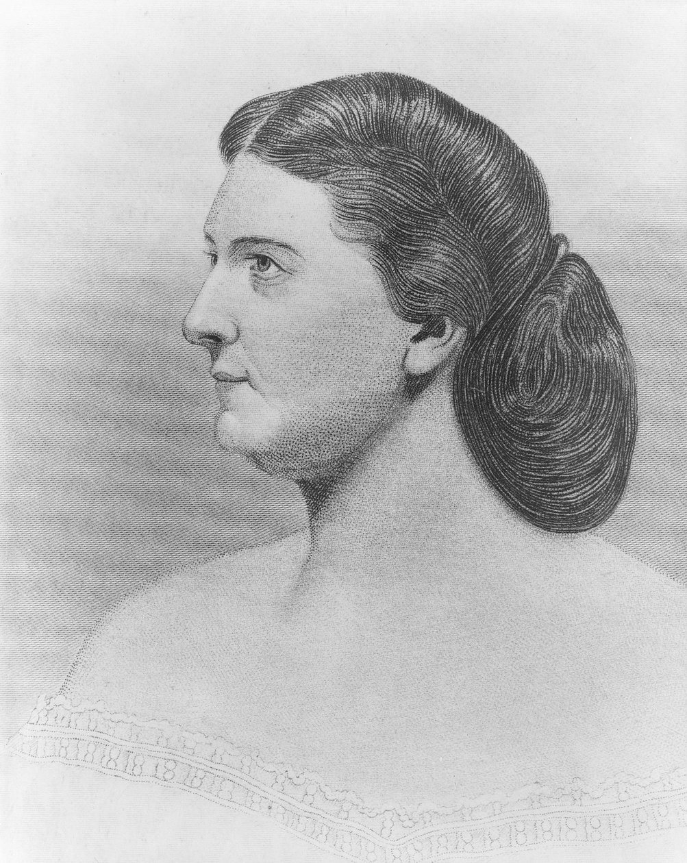 Harriet Lane, ca. 1860 door John Chester Buttre