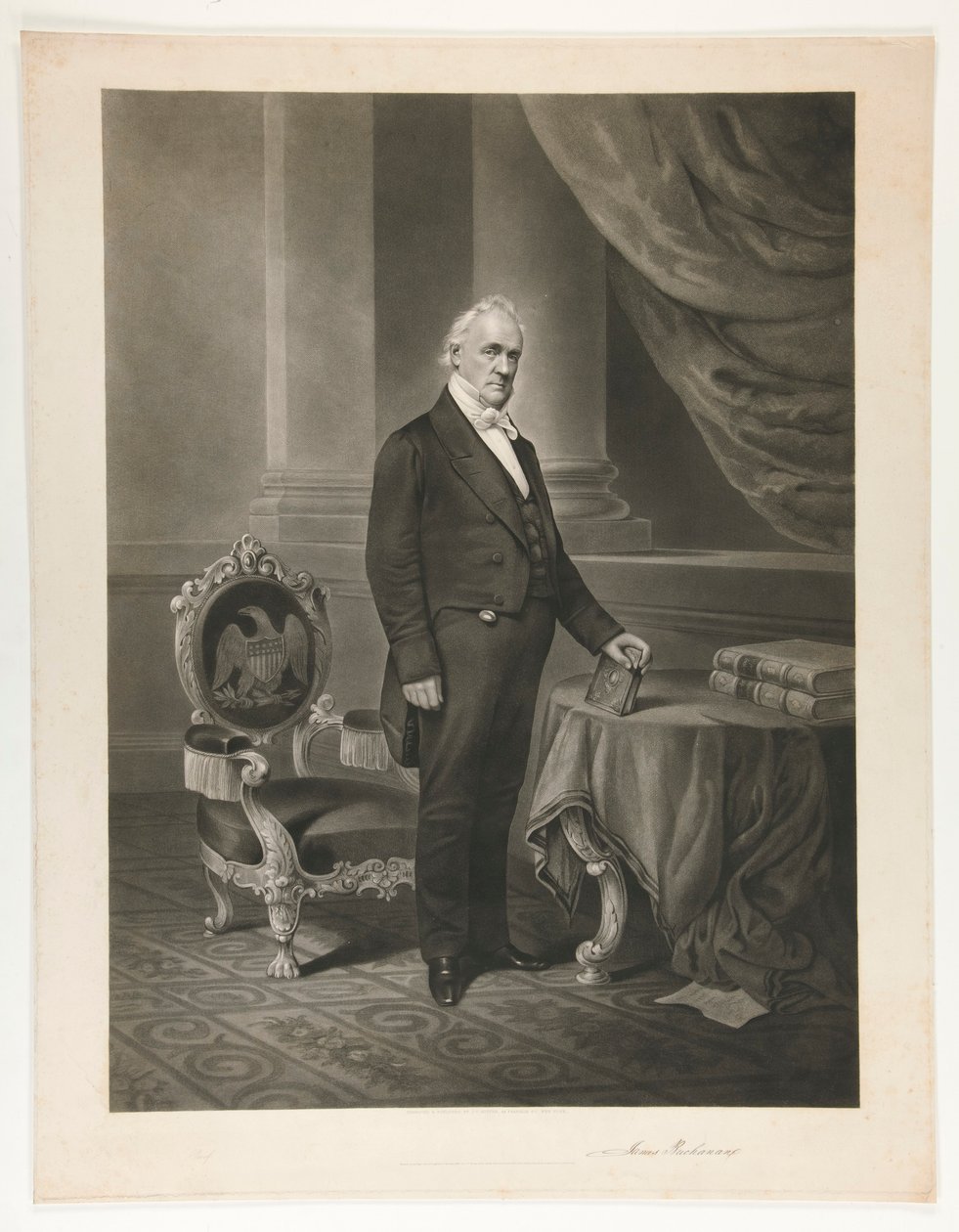 James Buchanan door John Chester Buttre