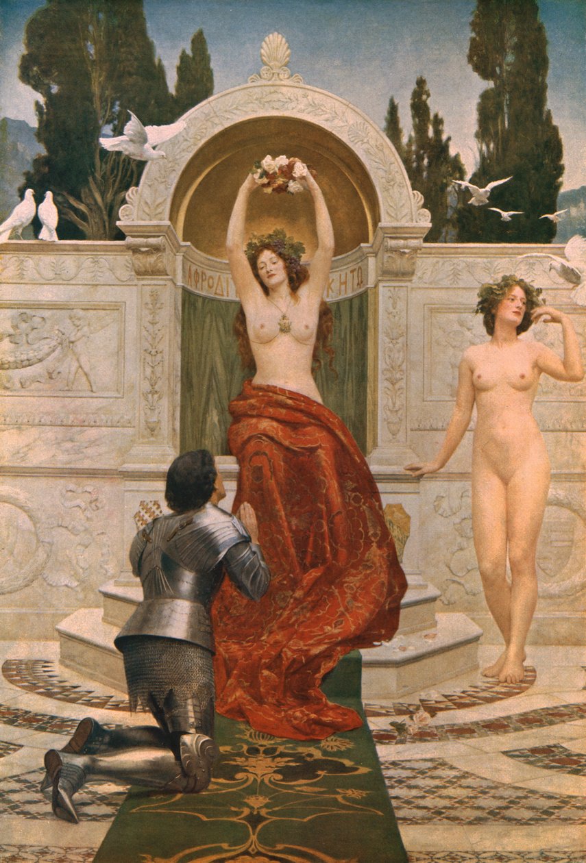 In de Venusberg, 1901, ca. 1930 door John Collier