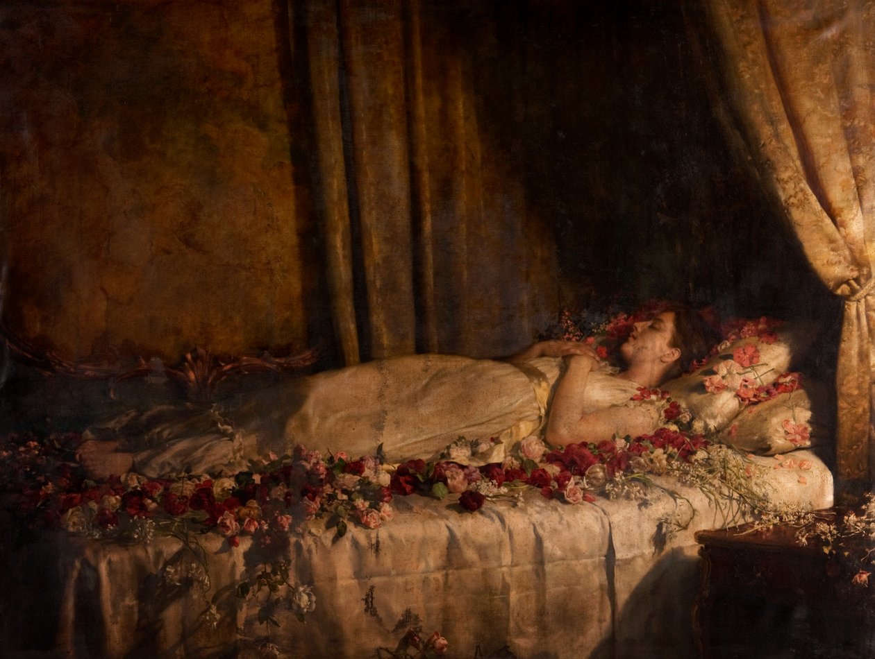 De dood van Albine door John Collier