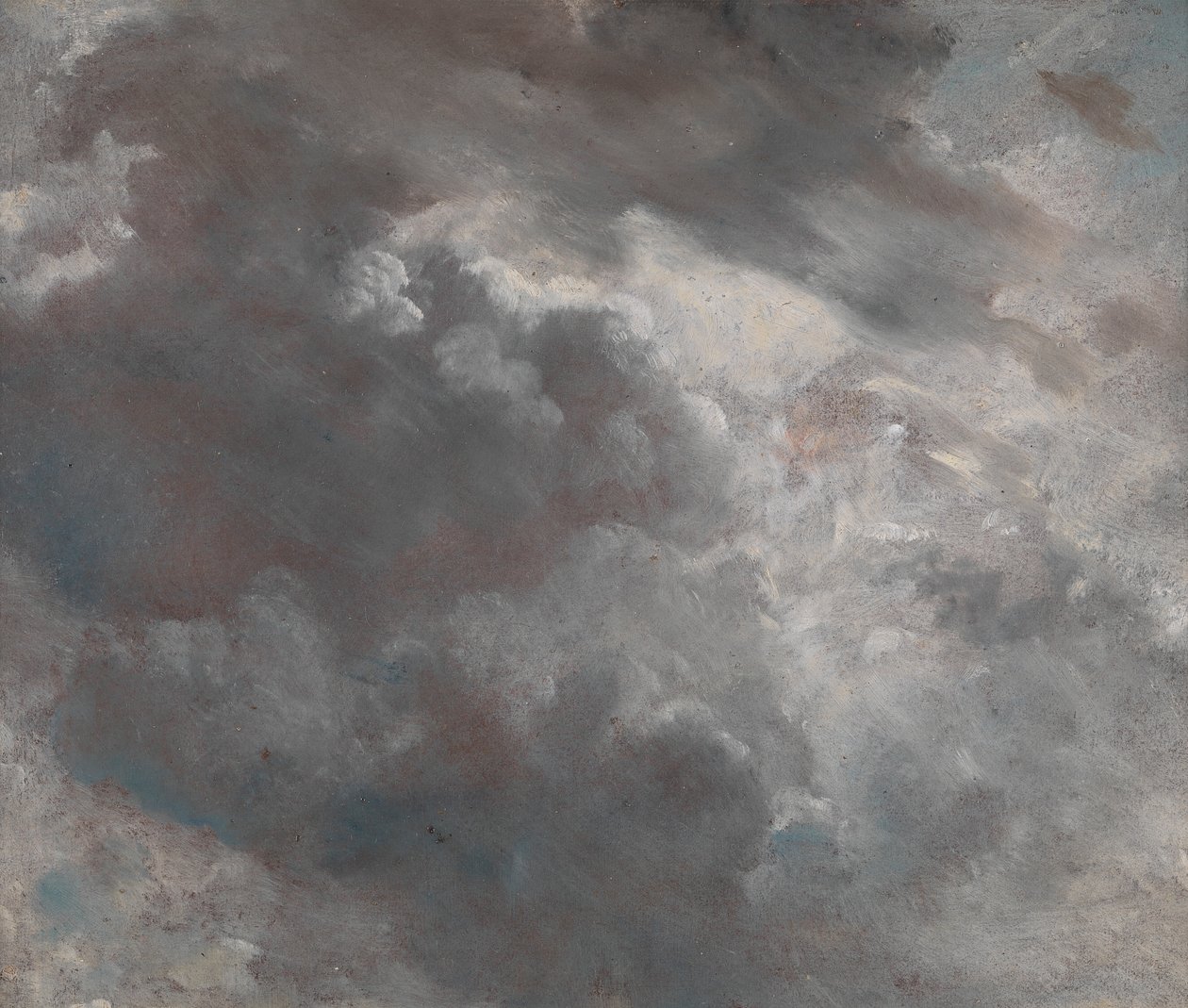Wolkstudie door John Constable
