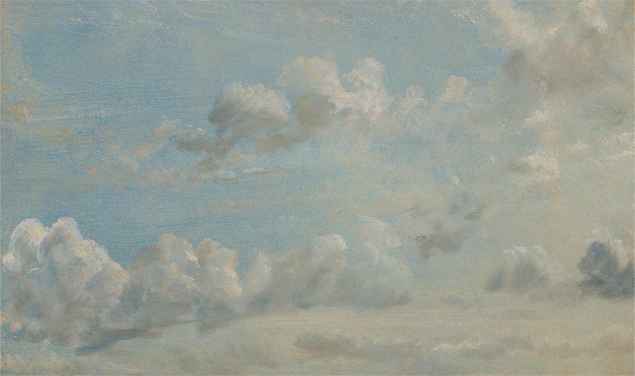 Wolkstudie door John Constable