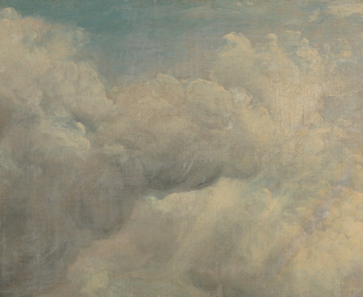 Wolkstudie door John Constable