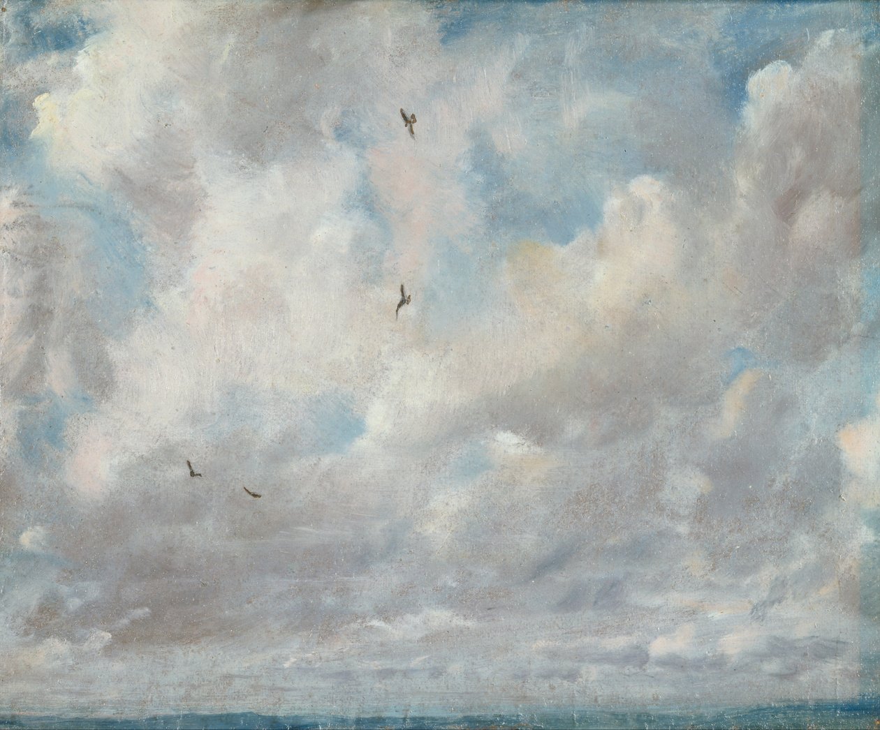 Studie van de wolk door John Constable