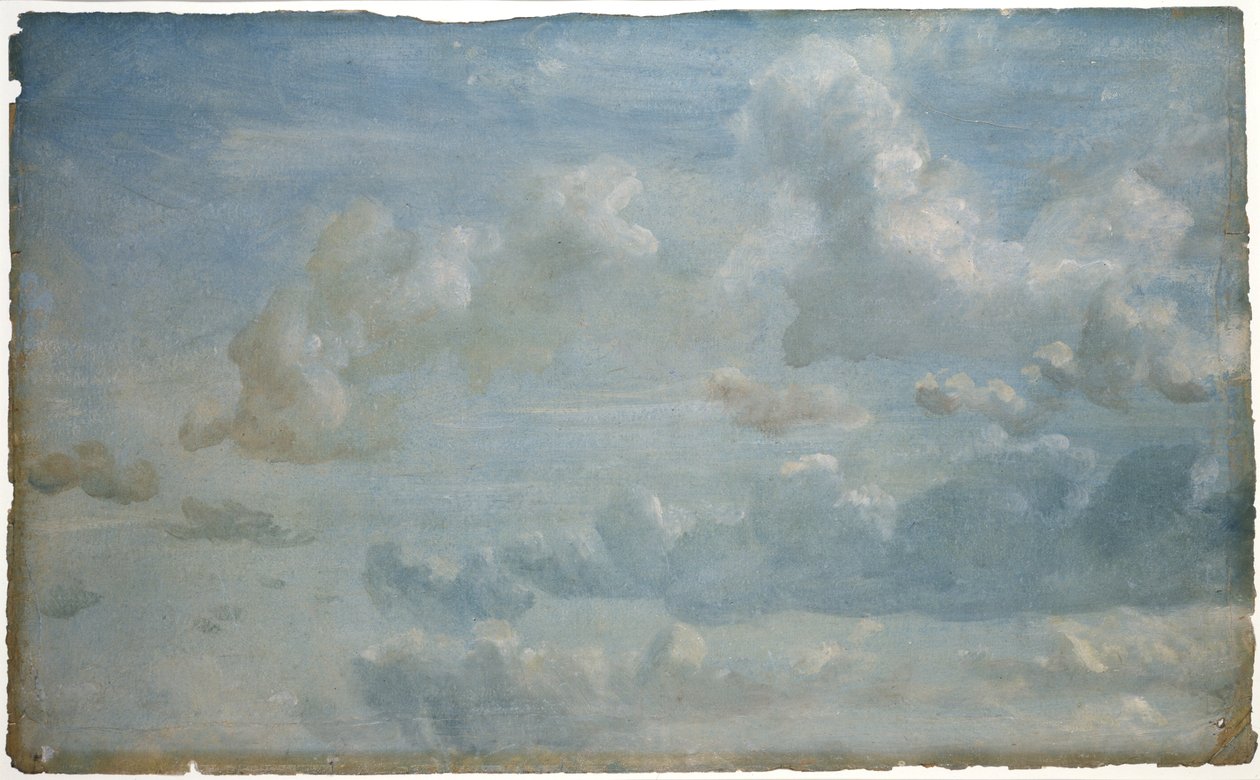 Wolkstudie door John Constable