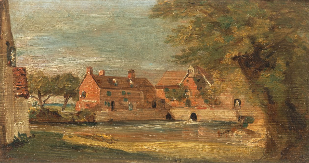 Flatford molen door John Constable
