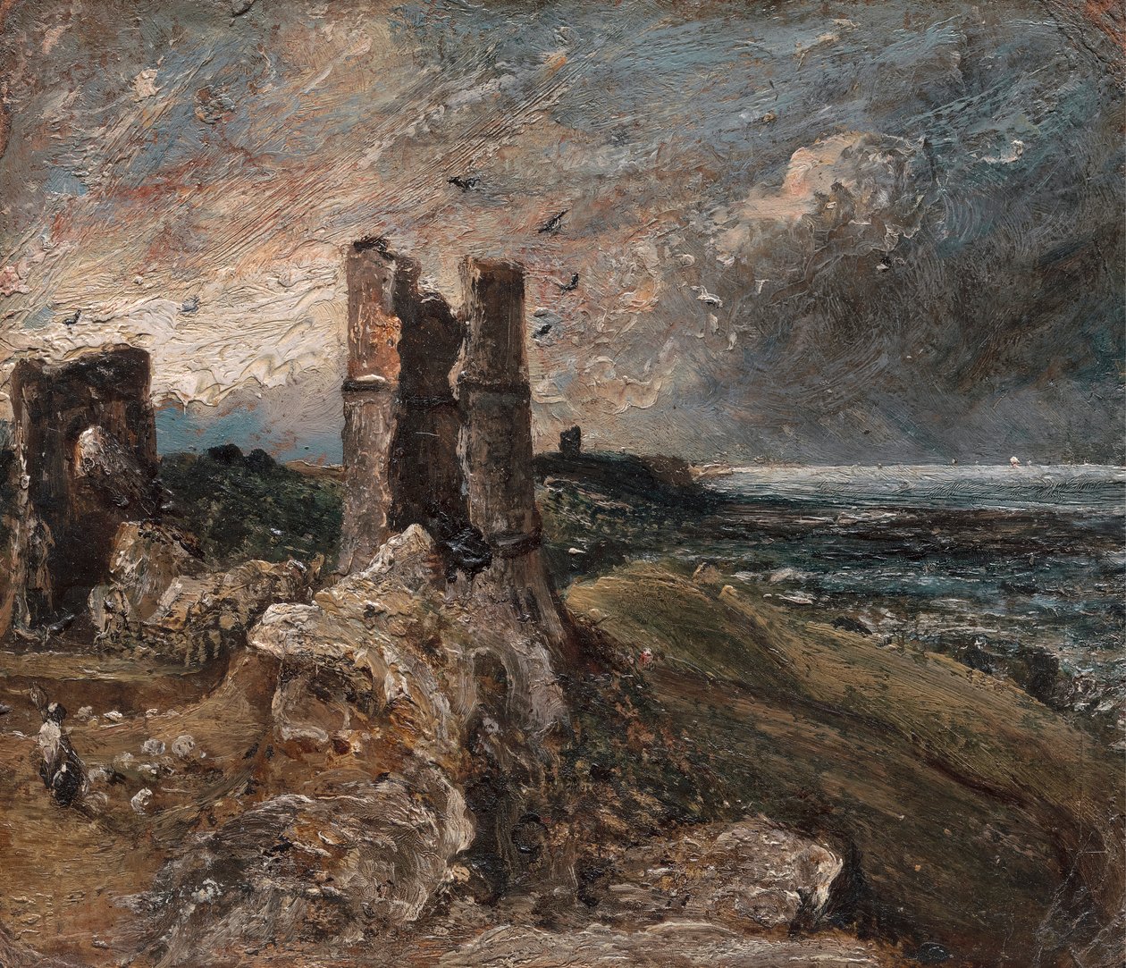 Hadleigh Castle door John Constable