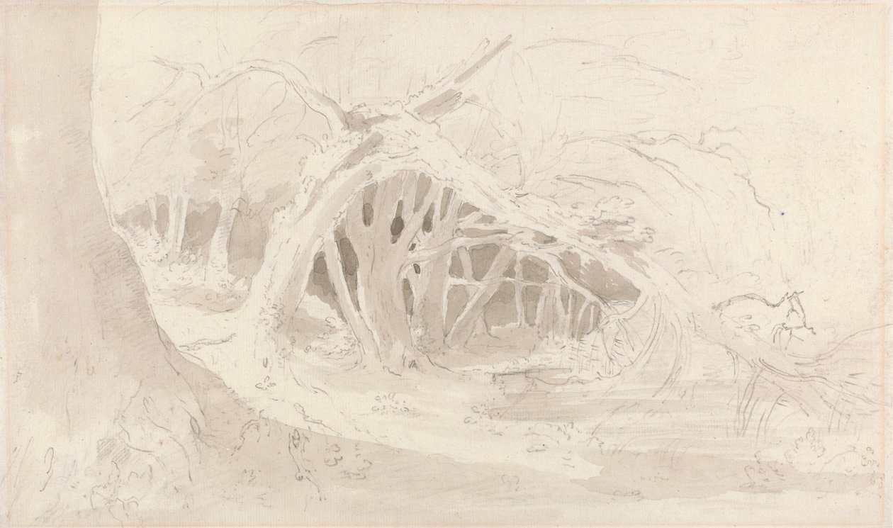 Helmingham: De stille vijver door John Constable