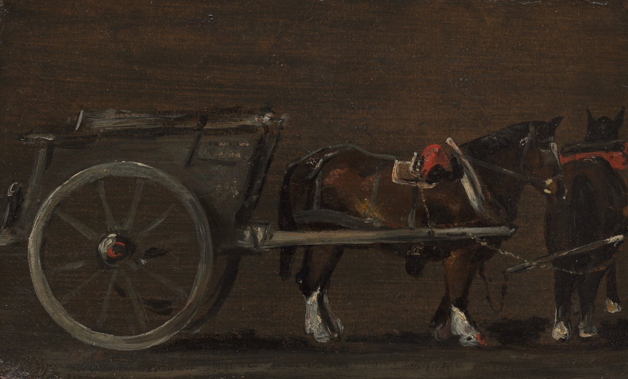 Paard en Kar door John Constable
