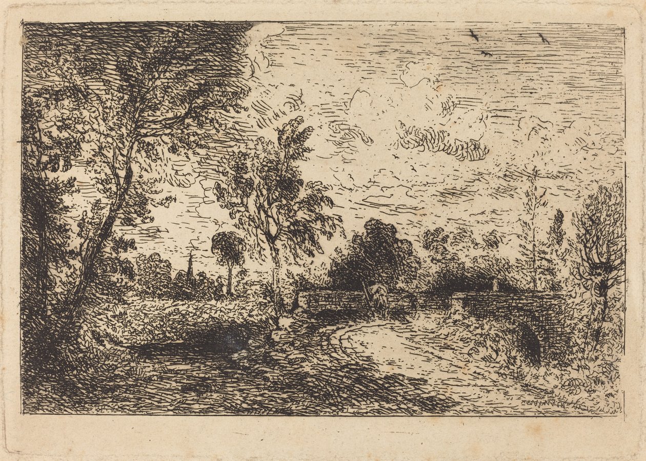 Milford-brug door John Constable