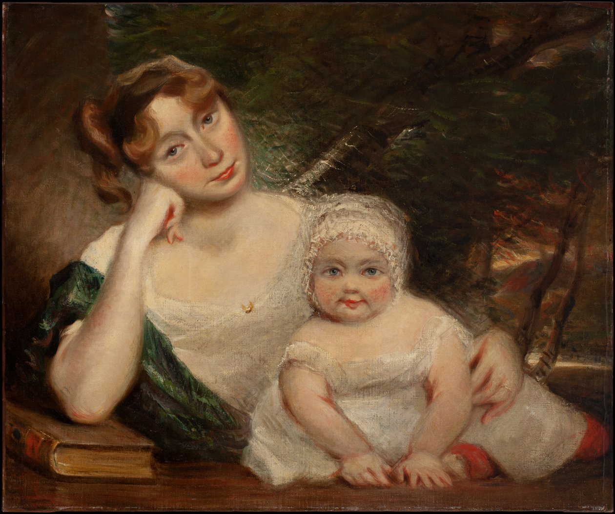 Sophia Lloyd en kind door John Constable
