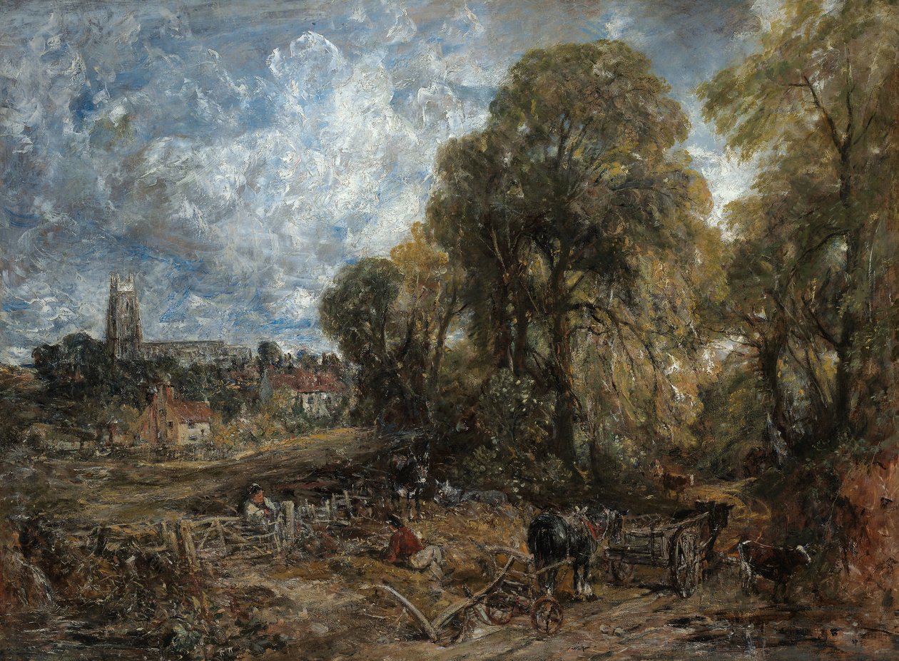 Stoke-by-Nayland door John Constable