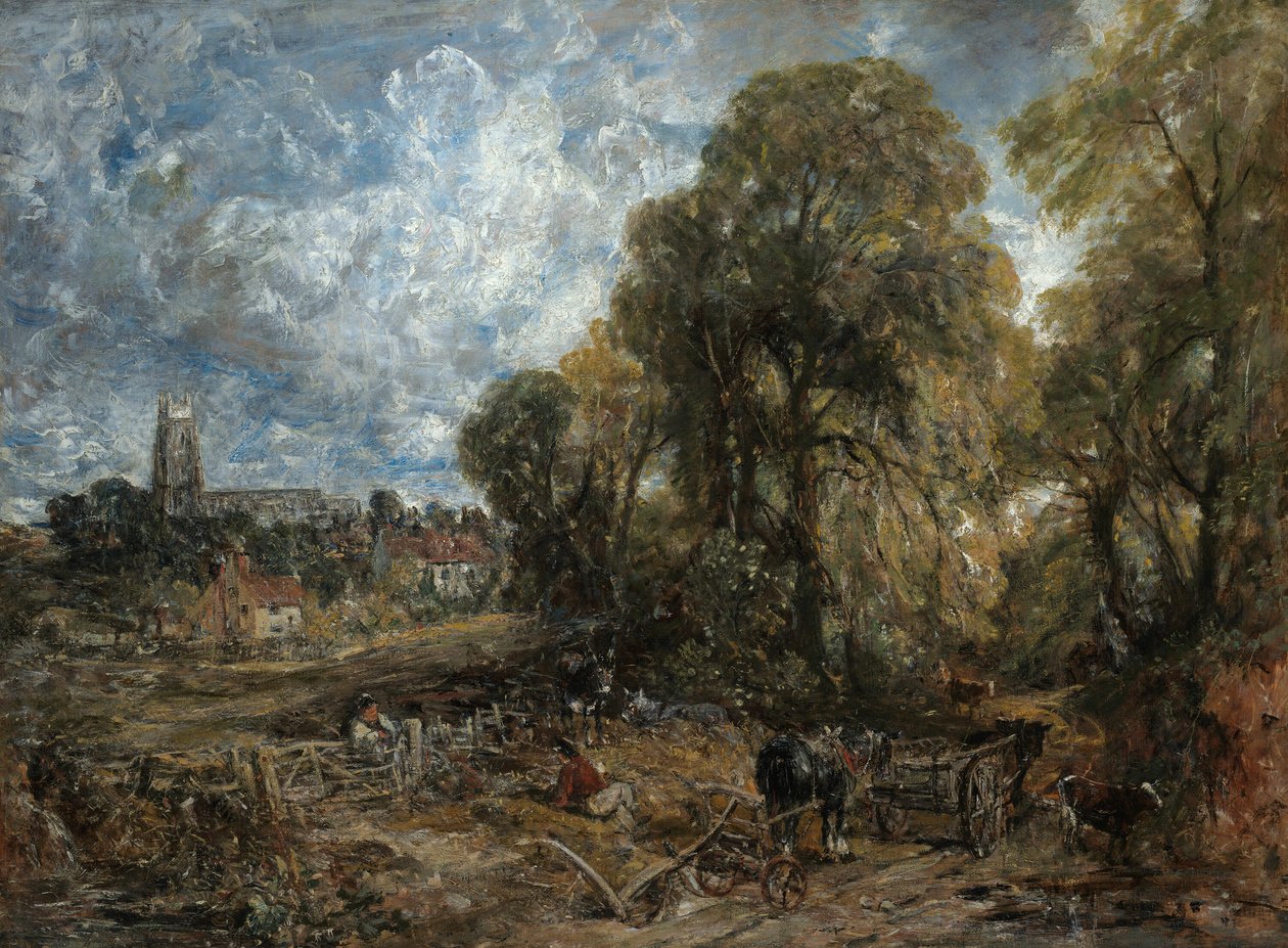 Stoke-by-Nayland door John Constable