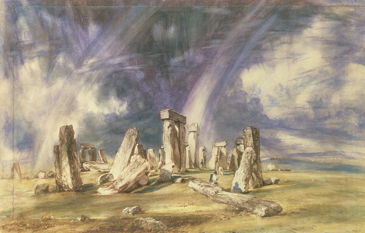 Stonehenge, 1835 door John Constable