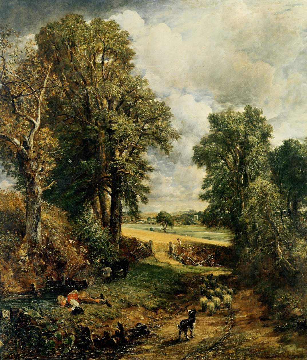 Het korenveld, 1826 door John Constable