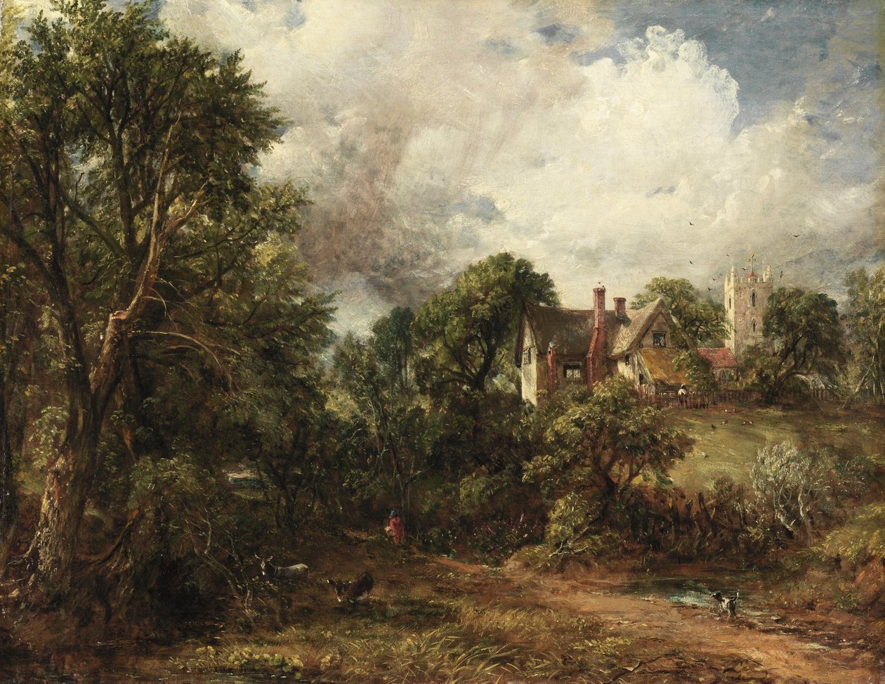 De Glebe boerderij door John Constable