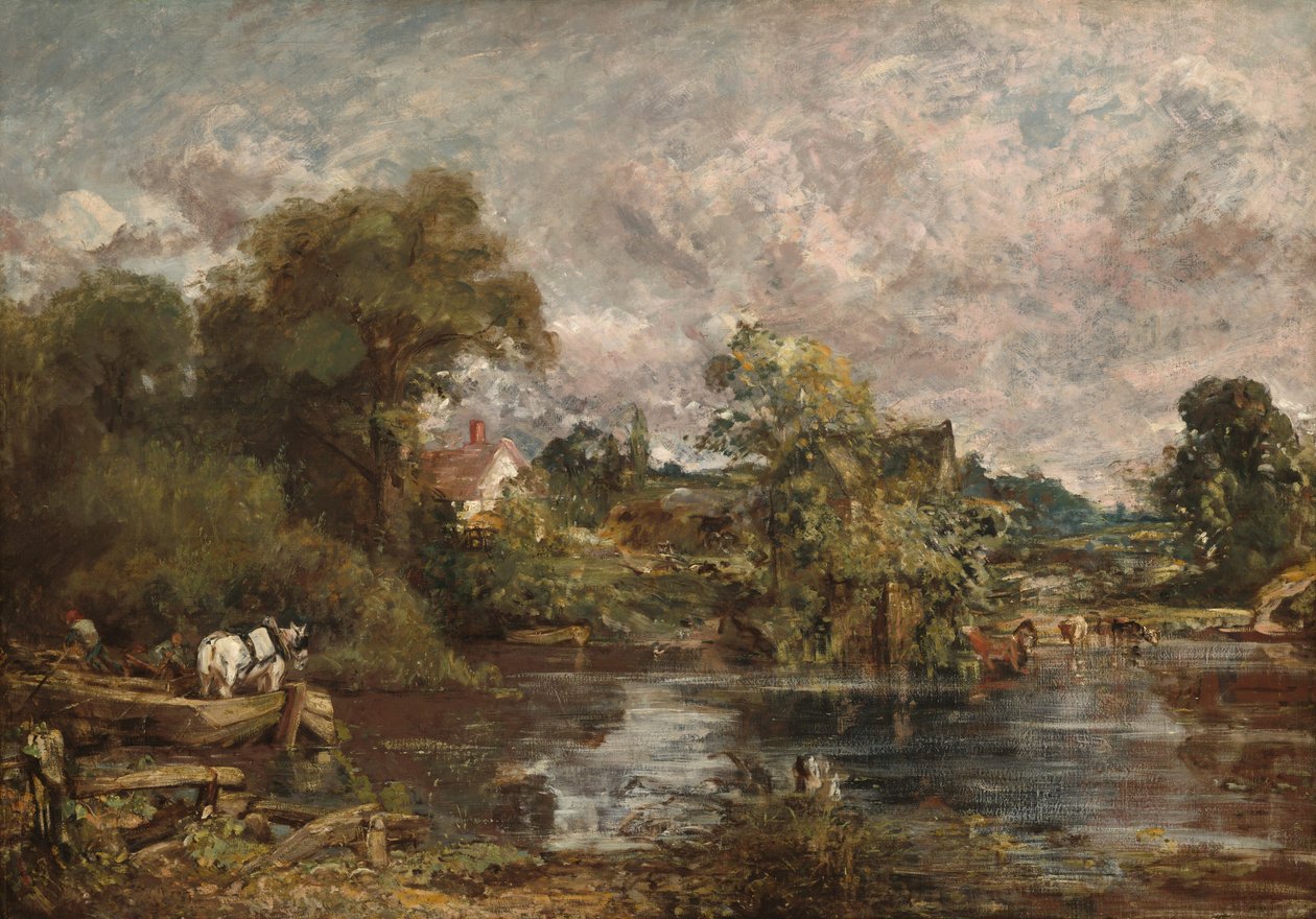 Het witte paard door John Constable