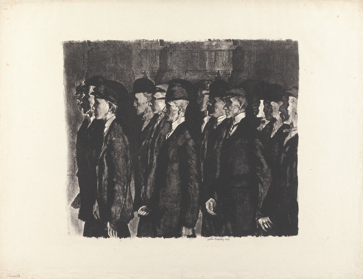 Rekruten door John Copley