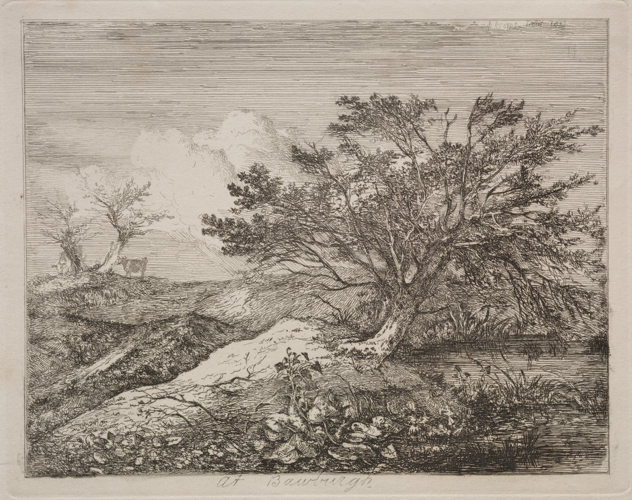 In Bawburgh door John Crome