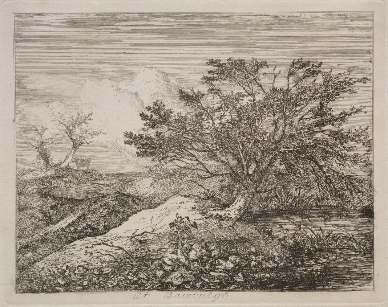 In Bawburgh, 1813 door John Crome