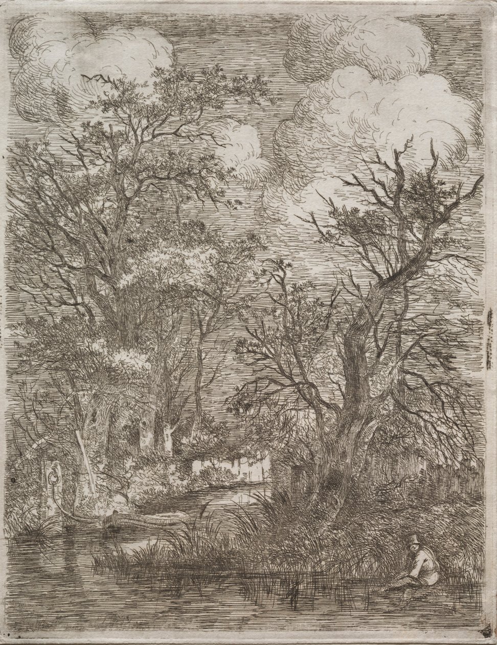 Achterkant van de Molens, ca. 1812-1813 door John Crome