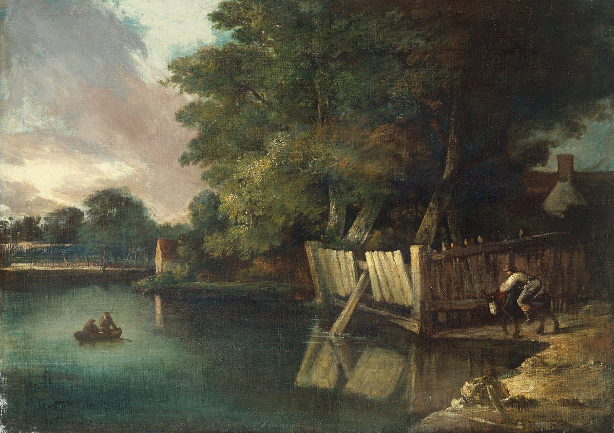 Waterplaats, Heigham door John Crome