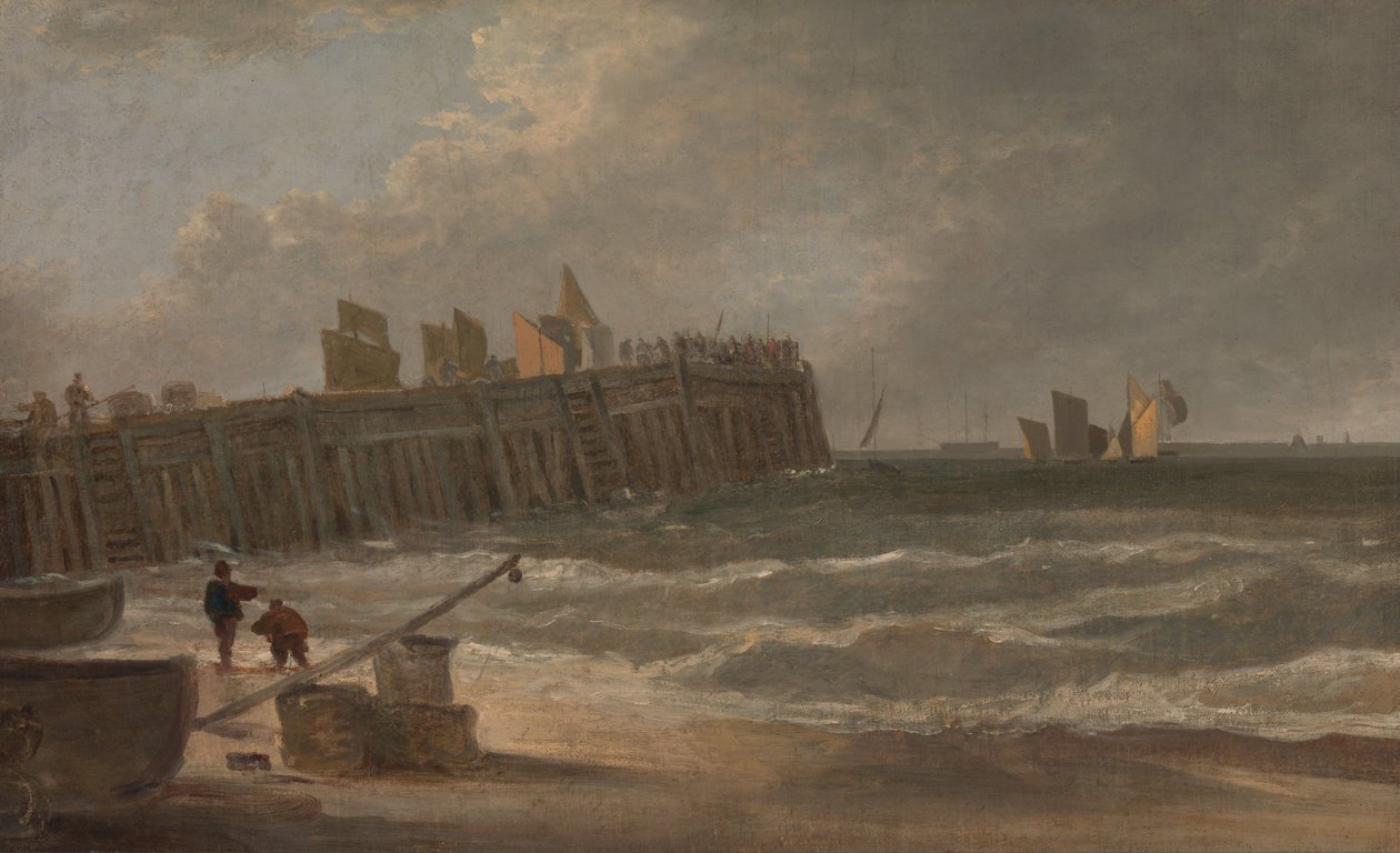 Yarmouth steiger door John Crome