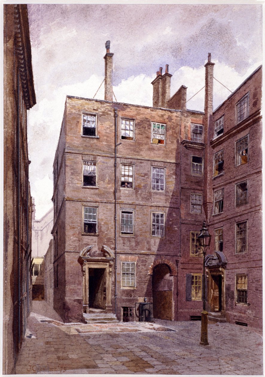 Inner Temple, Londen, 1879 door John Crowther