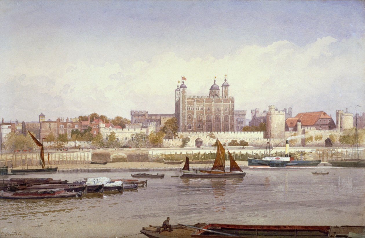 Tower of London, 1893 door John Crowther
