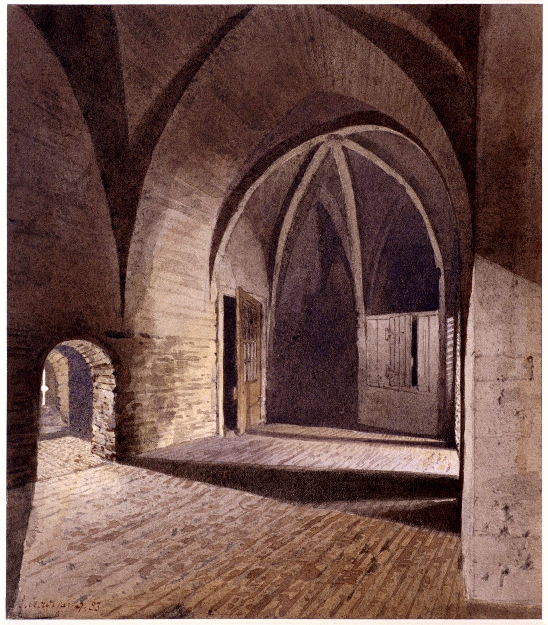 Tower of London, Londen, 1883 door John Crowther