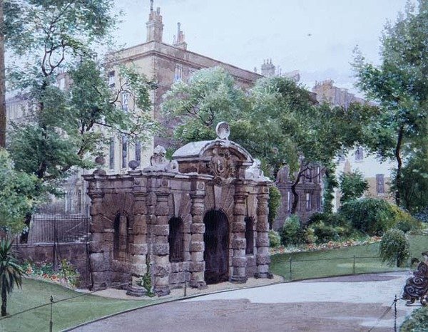 York Water Gate, Embankment Gardens door John Crowther