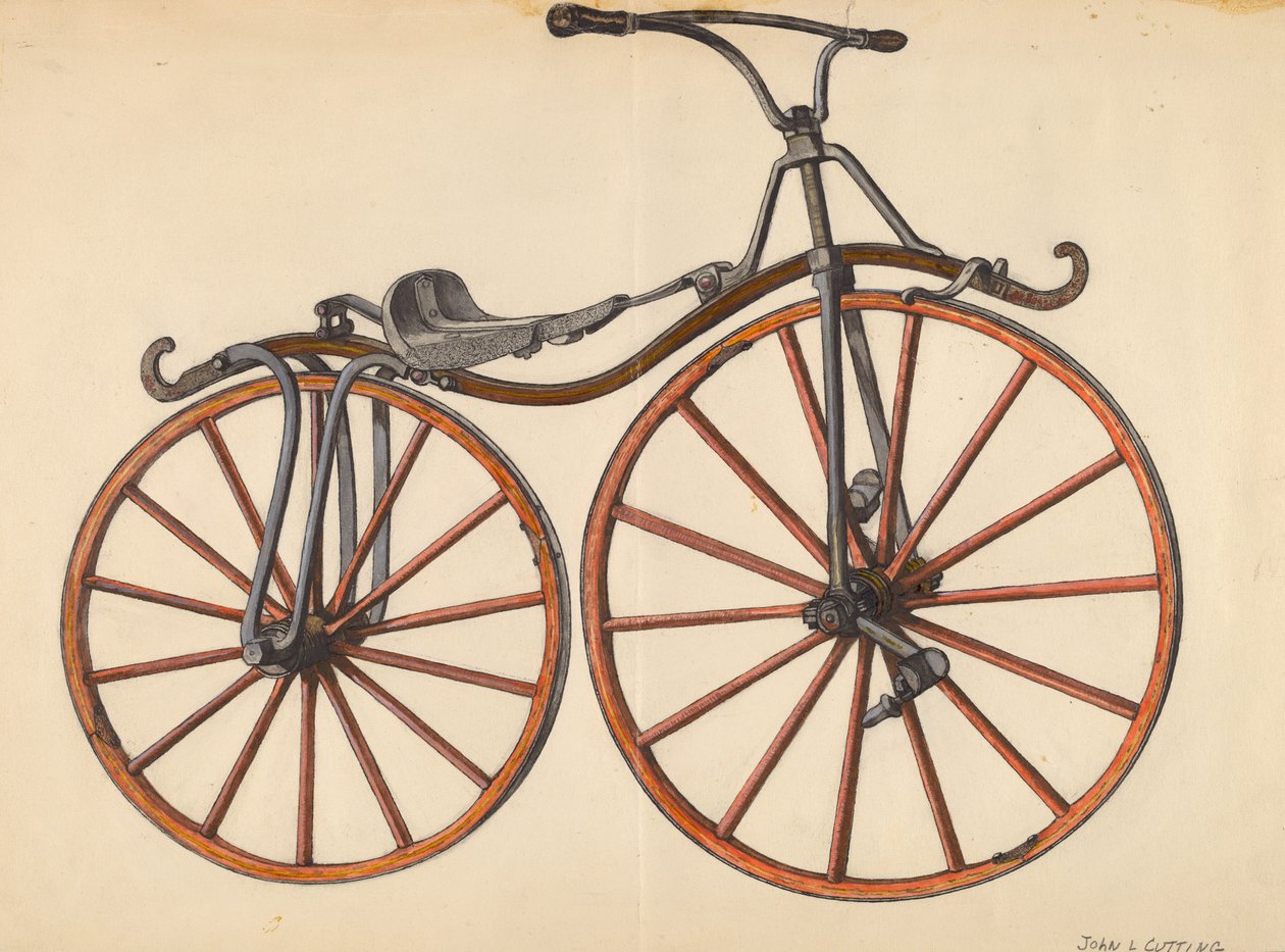 Fiets door John Cutting