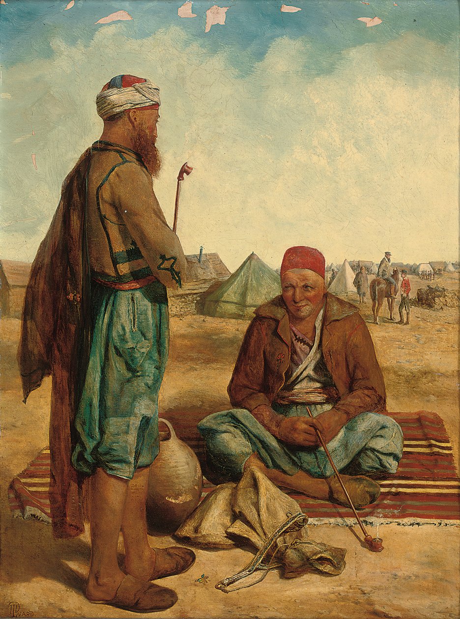 De rokers door John Dalbiac Luard