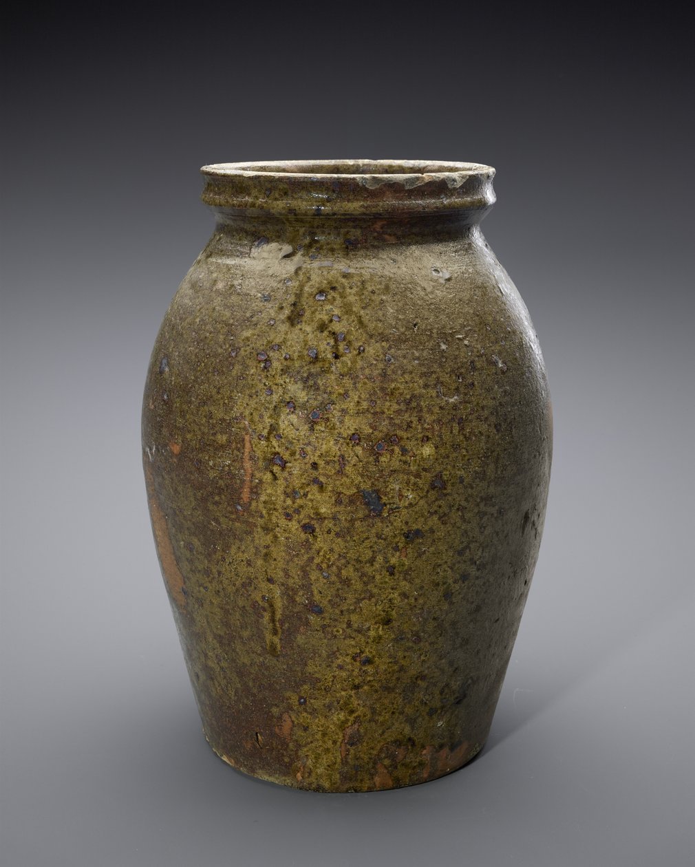 Pot, ca. 1850-1883 door John Davis (attr.to) Leopard