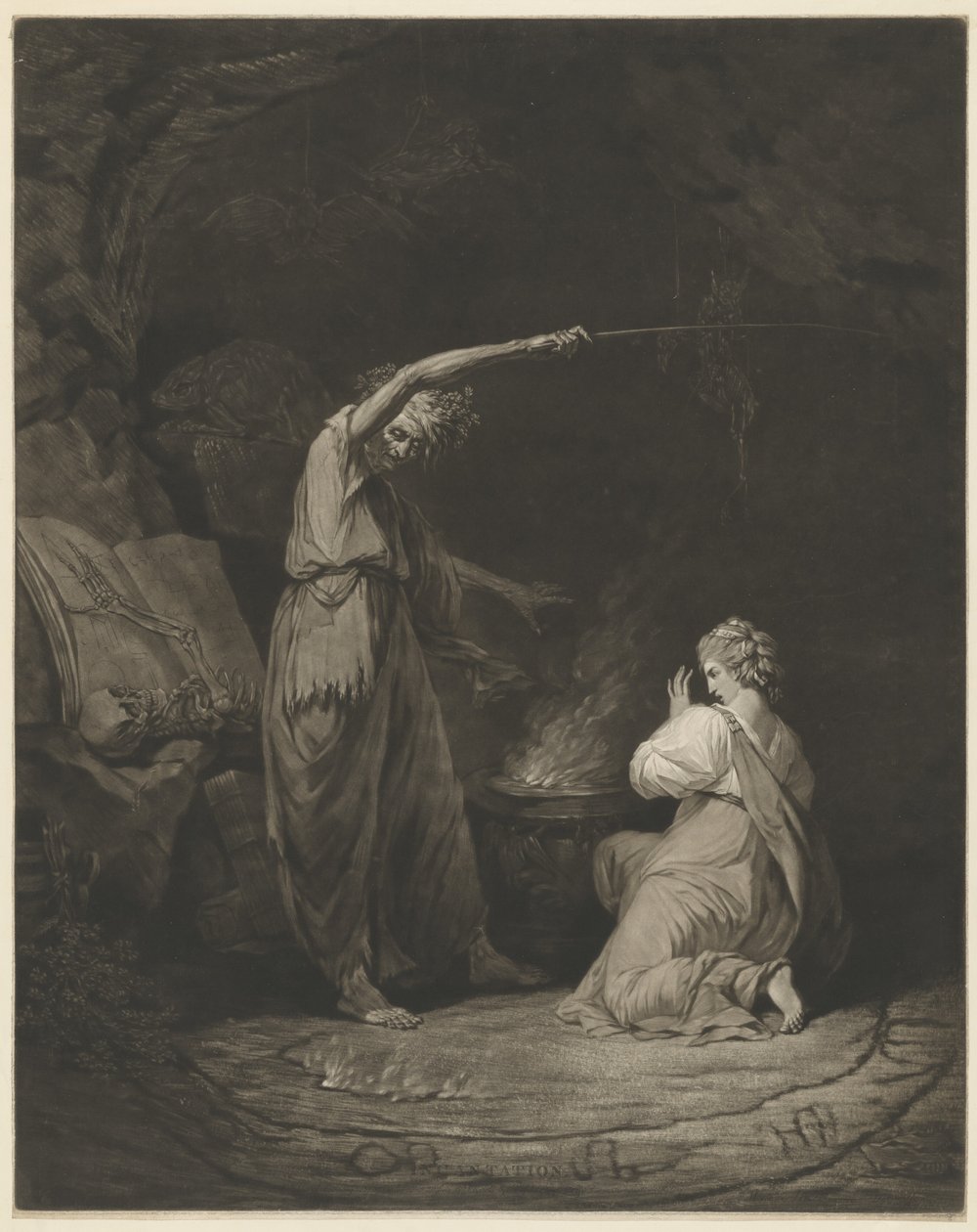Betovering door John Dixon after John Hamilton Mortimer