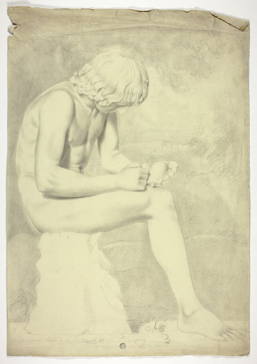 Na de Spinario door John Downman