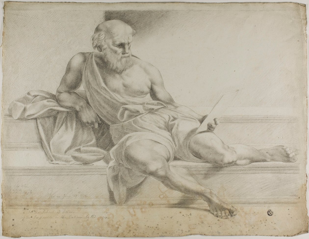 Diogenes door John Downman