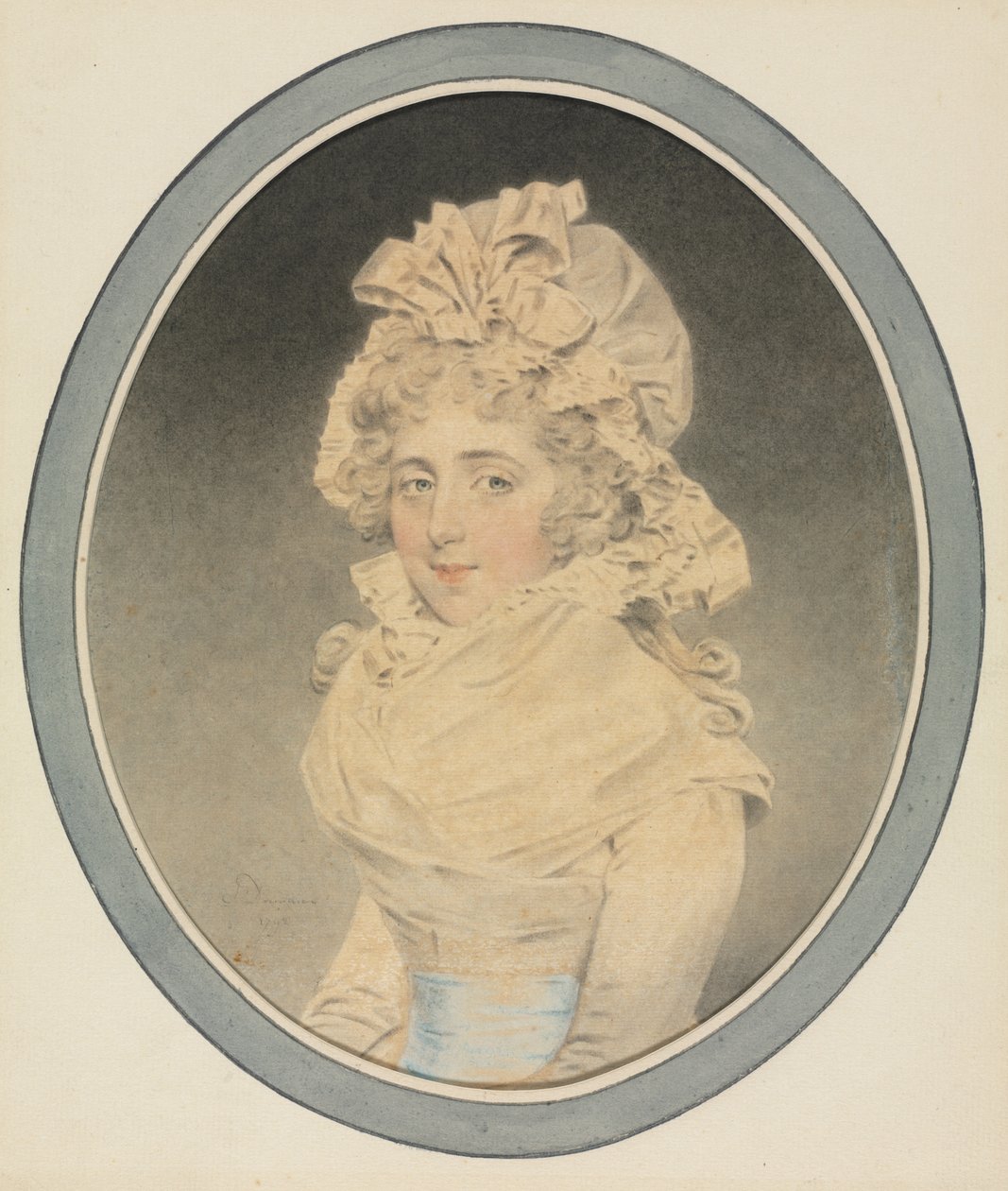 Lady Caroline Wrottesley door John Downman