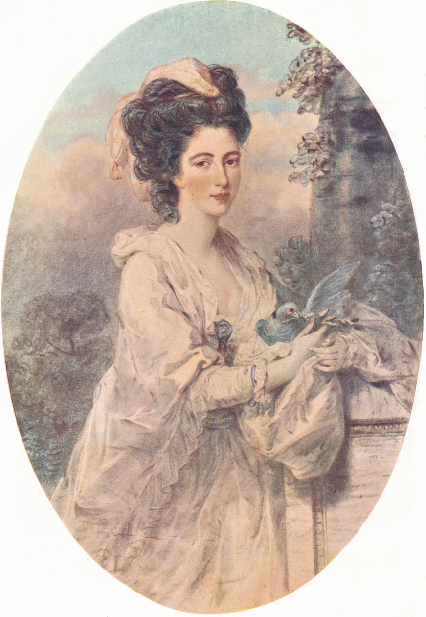 Miss Isabella Hunter, 1781, 1907 door John Downman
